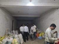 अवैध धान परिवहन और भंडारण पर कार्यवाही , पिथौरा , सरायपाली में 1025 कट्टा धान जब्त