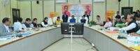 शिक्षा मंत्री गजेन्द्र यादव ने ली शिक्षा विभाग के संभाग स्तरीय समीक्षा बैठक