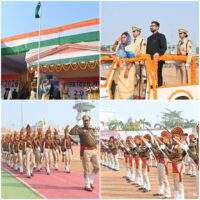 सांसद श्रीमती रूपकुमारी चौधरी ने मिनी स्टेडियम में किया ध्वजारोहण , शहीदों के परिजनों को किया सम्मानित, स्कूली बच्चों ने रंगारंग सांस्कृतिक कार्यक्रम किया प्रस्तुत