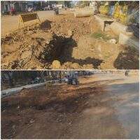सड़क चौड़ीकरण या हादसों को न्यौता? 10 करोड़ की योजना बनी मुसीबत , बिना सूचना फलक खुदे गड्ढे, फूटती पाइपलाइन और उड़ती धूल से परेशान नगरवासी