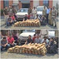 महासमुंद पुलिस की बड़ी कार्रवाई: 137 किलो गांजा जब्त, ओडिशा से महाराष्ट्र तक सप्लाई चेन ध्वस्त, 8 तस्कर गिरफ्तार