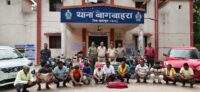 ​चंडी मंदिर के पीछे जंगल में चल रहे जुए के फड़ पर पुलिस का छापा, 12 गिरफ्तार; ₹20 लाख से अधिक की संपत्ति  जब्त  ​