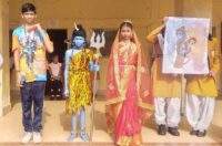 सावन के प्रथम सोमवार पर महर्षि विद्या मंदिर मचेवा में शिव भक्ति और भारतीय संस्कृति की छटा, विद्यार्थियों ने दिया आस्था का संदेश
