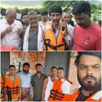 महासमुंद में बारिश से महानदी समेत नदी-नाले उफान पर, 7 लोगों का सुरक्षित रेस्क्यू